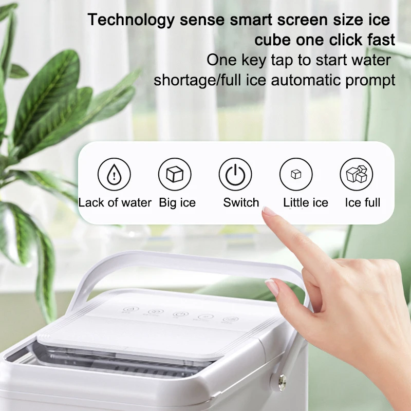 Portable Ice Cube Makers Ice Maker Machine 220v Countertop Commercial Home Restaurant Bar Ice Maker Machine