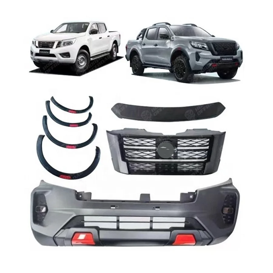  New Upgraded and Modified Front Facelift Body Kit Bumper For Navara NP300 2016 to