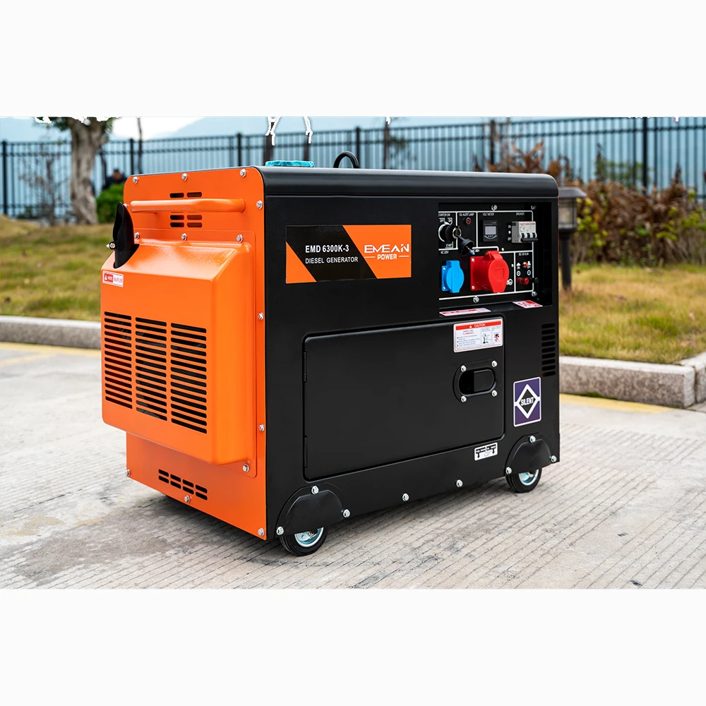4.5kva 7 kv 120 volt silent generator diesel 3kva 4kv 5kw 6000w 5000 w set with price
