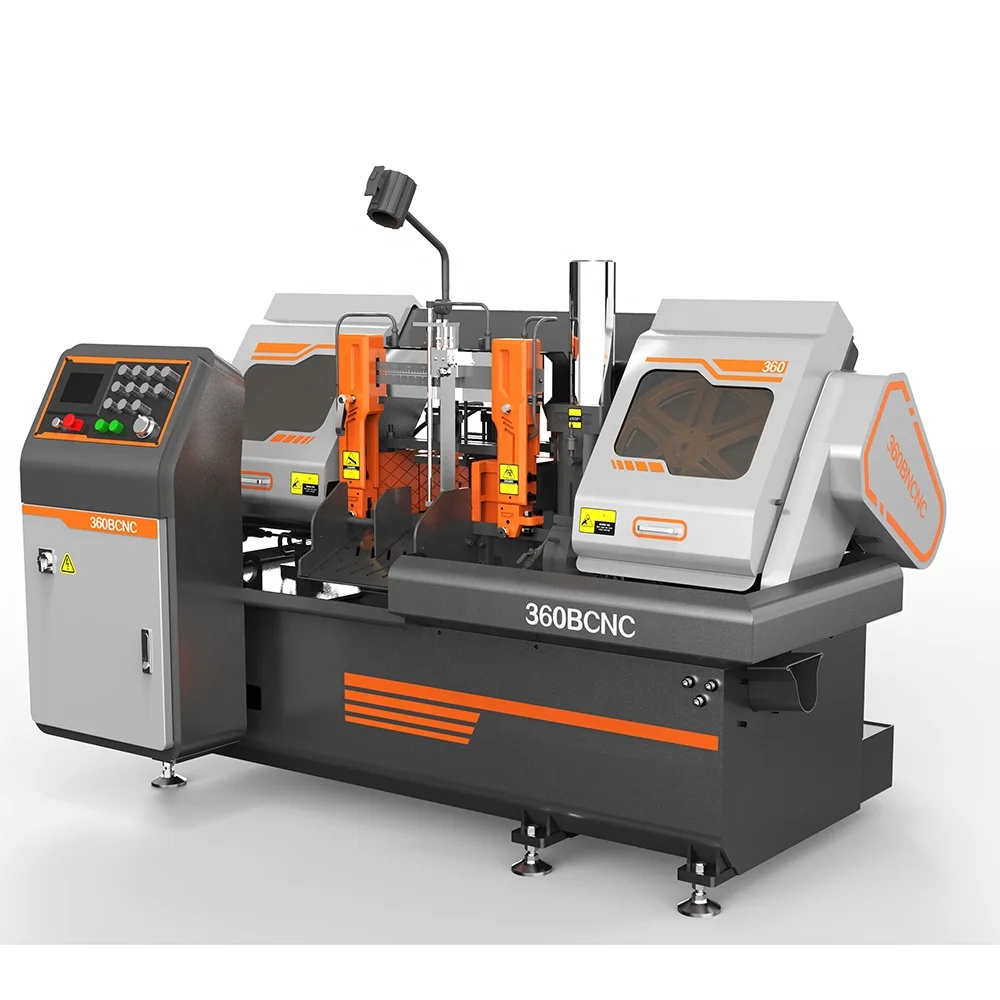 360mm CNC Horizontal Automatic Band Saw Machine for Metal Cutting