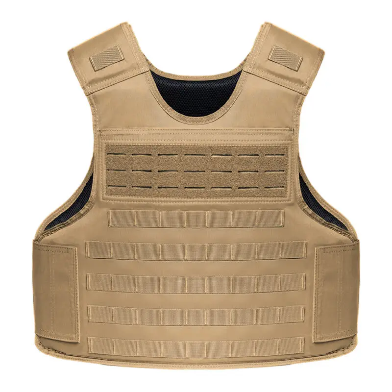 XINXING OEM Custom Protective Vest Safety Security Armor Men Women Black Khaki Body Tactical Combat Gear Vest Plate Carrier