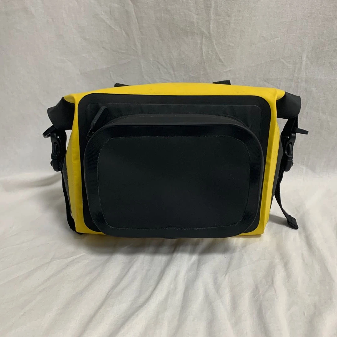 Quanzhou Manufacturer Waterproof Roll Top 500D PVC Mountain Bike Crossbar Front Bag Bike Basket For Biking Or Cycling
