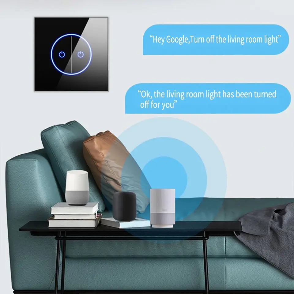 2021 новейший настенный выключатель ЕС Wi-Fi переключатель переменного тока сенсорный смарт-технология для
