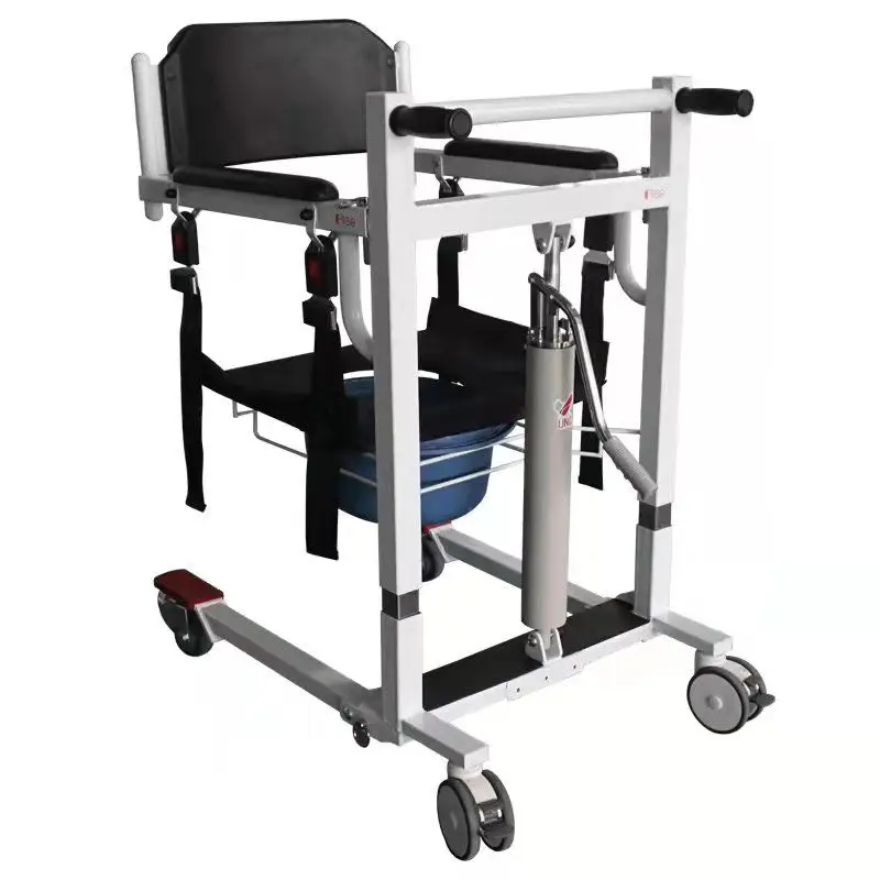 stair lift chair disabled people electric Hydraulic Lift electric lift Patient Transfer Chair with Commode for Disabled - BZ-L03