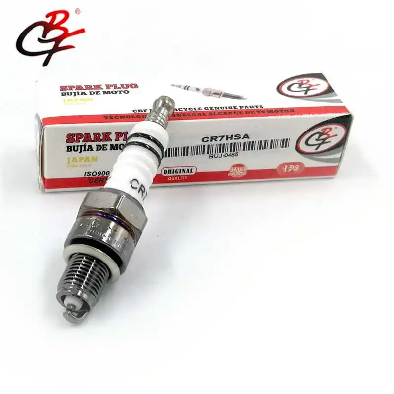 CBF supplier high quality motorcycle parts engine ignition spark plug CR7HSA