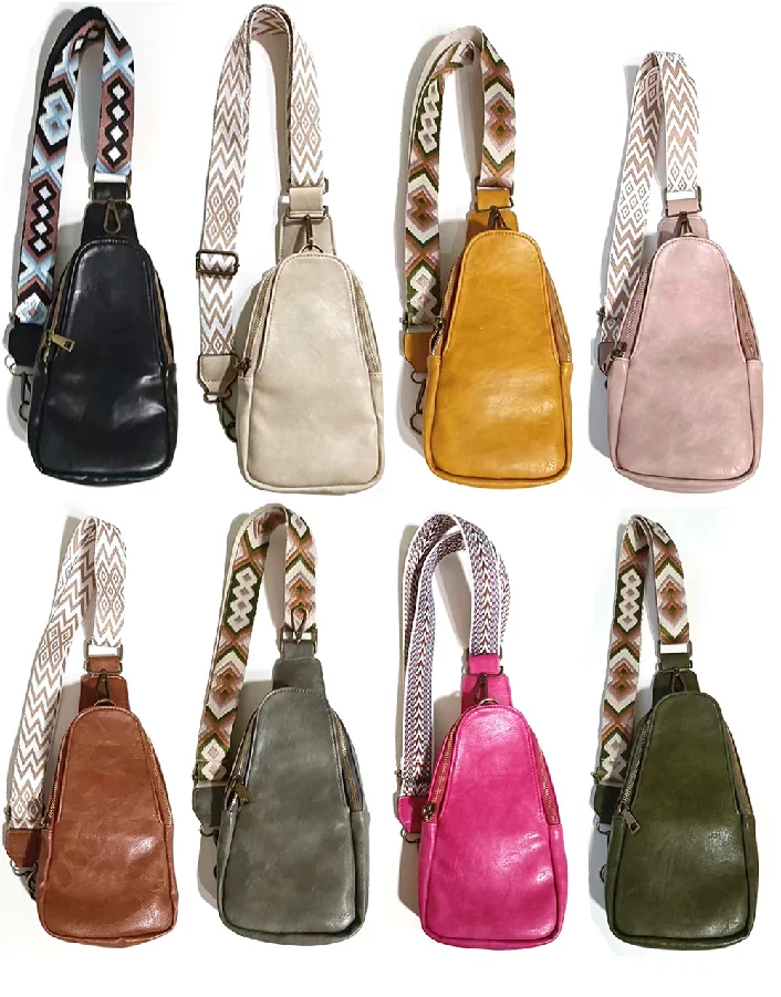 Cross Border Trend Printing Shoulder Girdle Leather Retro Metal Buckle Women S Bag