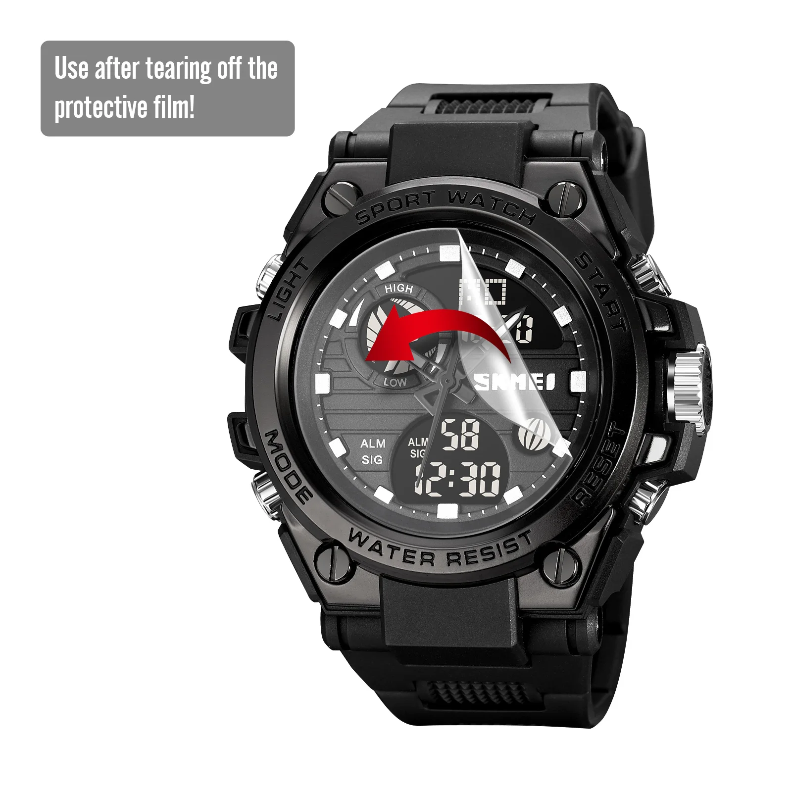 SKMEI 2031 wholesale boys digital watch futuristic Rubber strap Waterproof Chronograph calender sports watch company