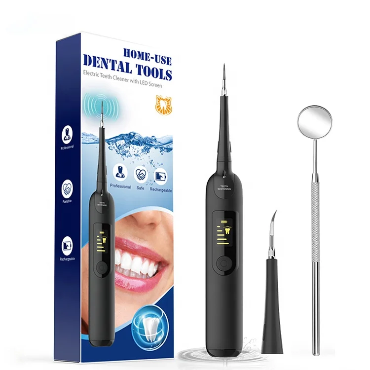 2020 Electric Smart Tooth Cleaner Ultrasonic Electrical Water Flosser Water Pick Electric Teeth Cleaner