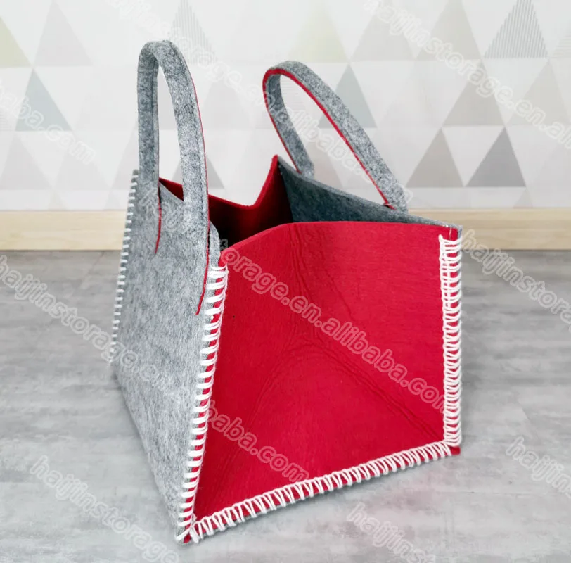 Wholesale Toy Customized Folding Fabric Canvas Bins Box Storage Basket