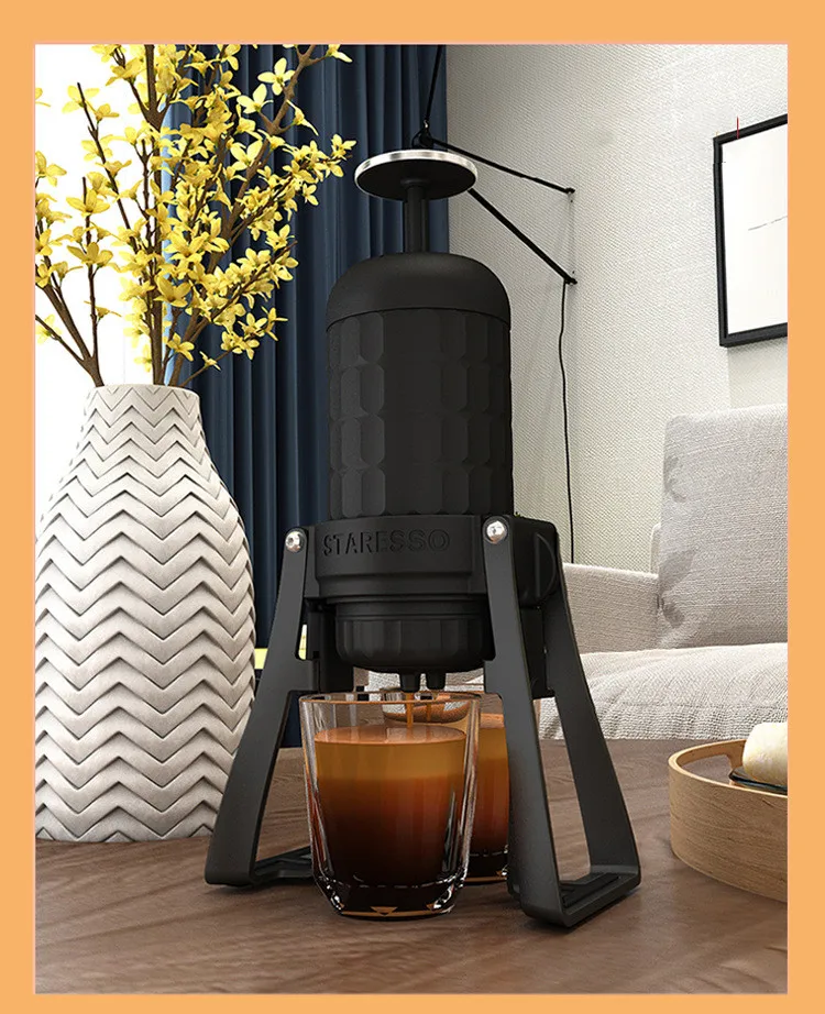 REAL MANUFACTURE  COFFEE MAKER Portable Coffee machine Portable outdoor home office manual espresso maker