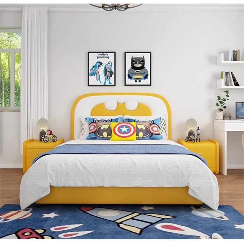 Hot Selling Child Bedroom Set Kids Solid Wood Bed Luxury Children Bed For Kid Room