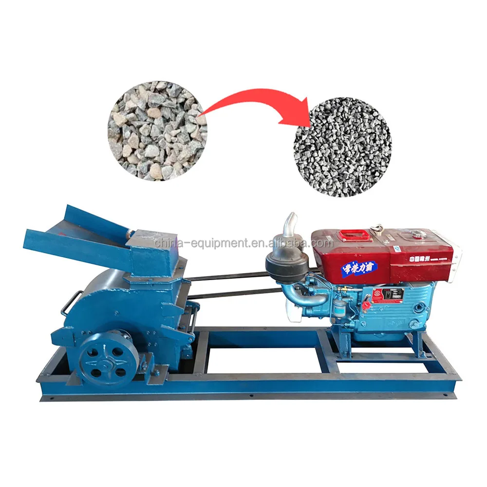 Africa hammer mill 6 beater gold mining crusher stone crusher hammer crusher