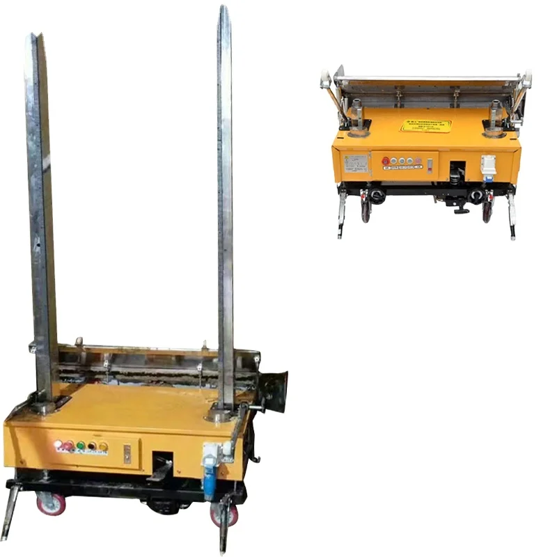 Wall Render Machine Automatic Cement Mortar Rendering Machine