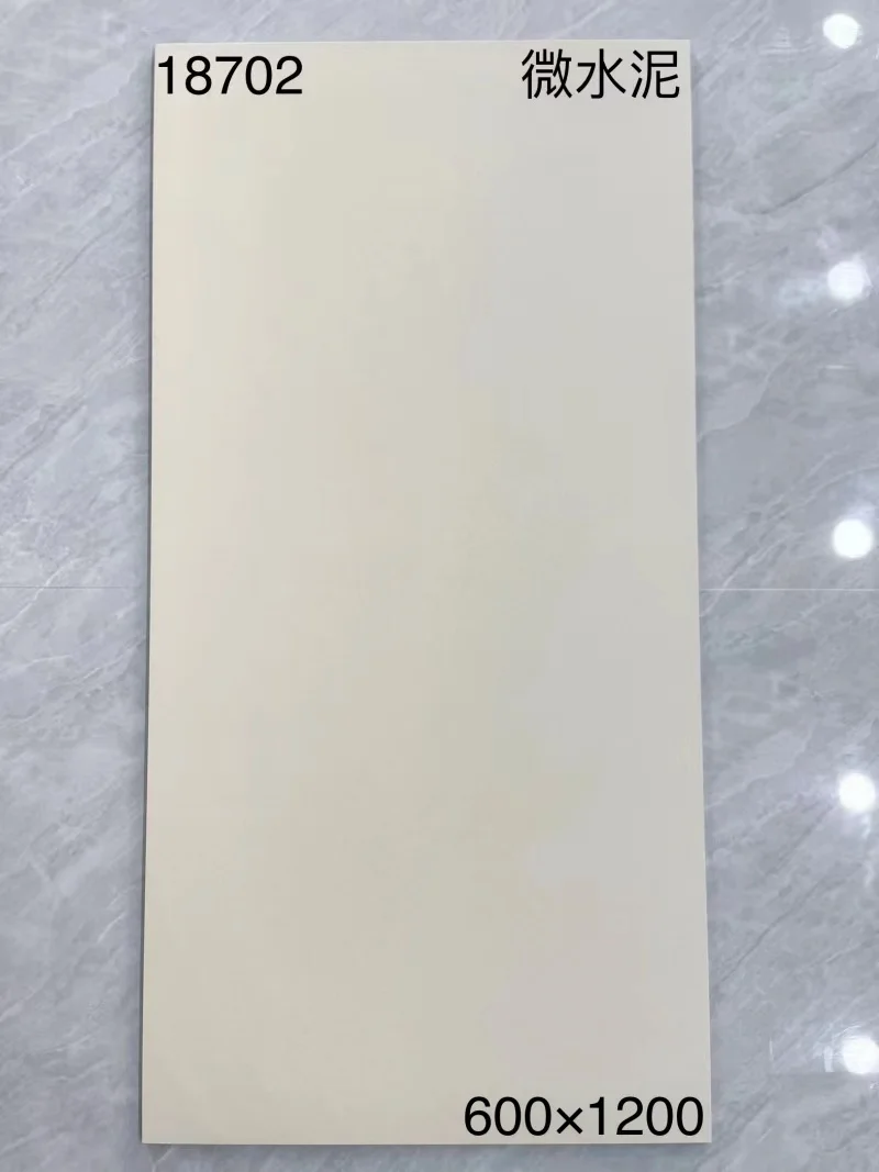 Modern Rustic 60x120 Pure Black Ceramic Flooring Tile Antibacterial and Wear-Resistant for Hotel & Room Use