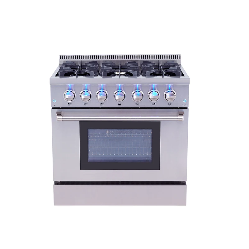 multiple function professional gas cooker with oven