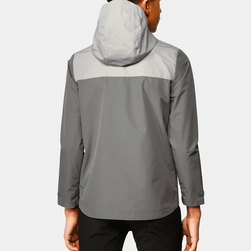 100%Polyester Color Block Zip up Junior Gym Windbreaker Jackets