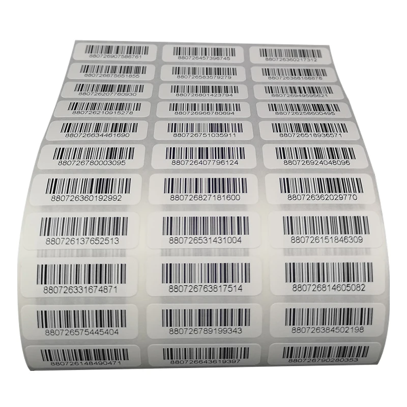 Пользовательская печать создание QR-кода этикетки код данных для супермаркета ювелирные изделия Бесплатный Модуль сканера даты истечения срока годности наклейка штрих-кода этикетка