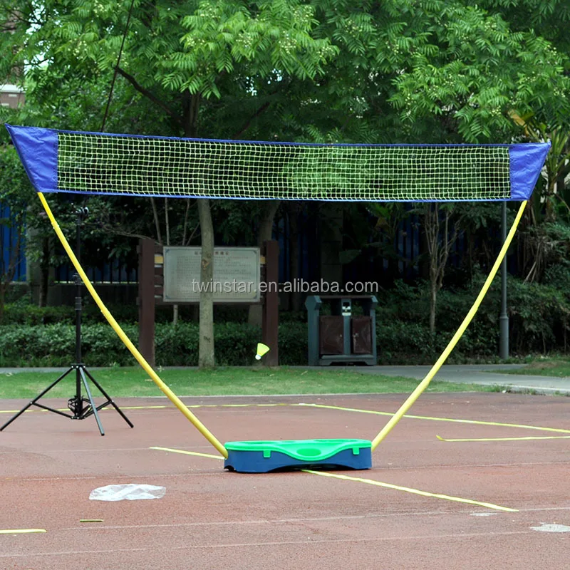 3 in 1 portable outdoor Badminton Racket net Set