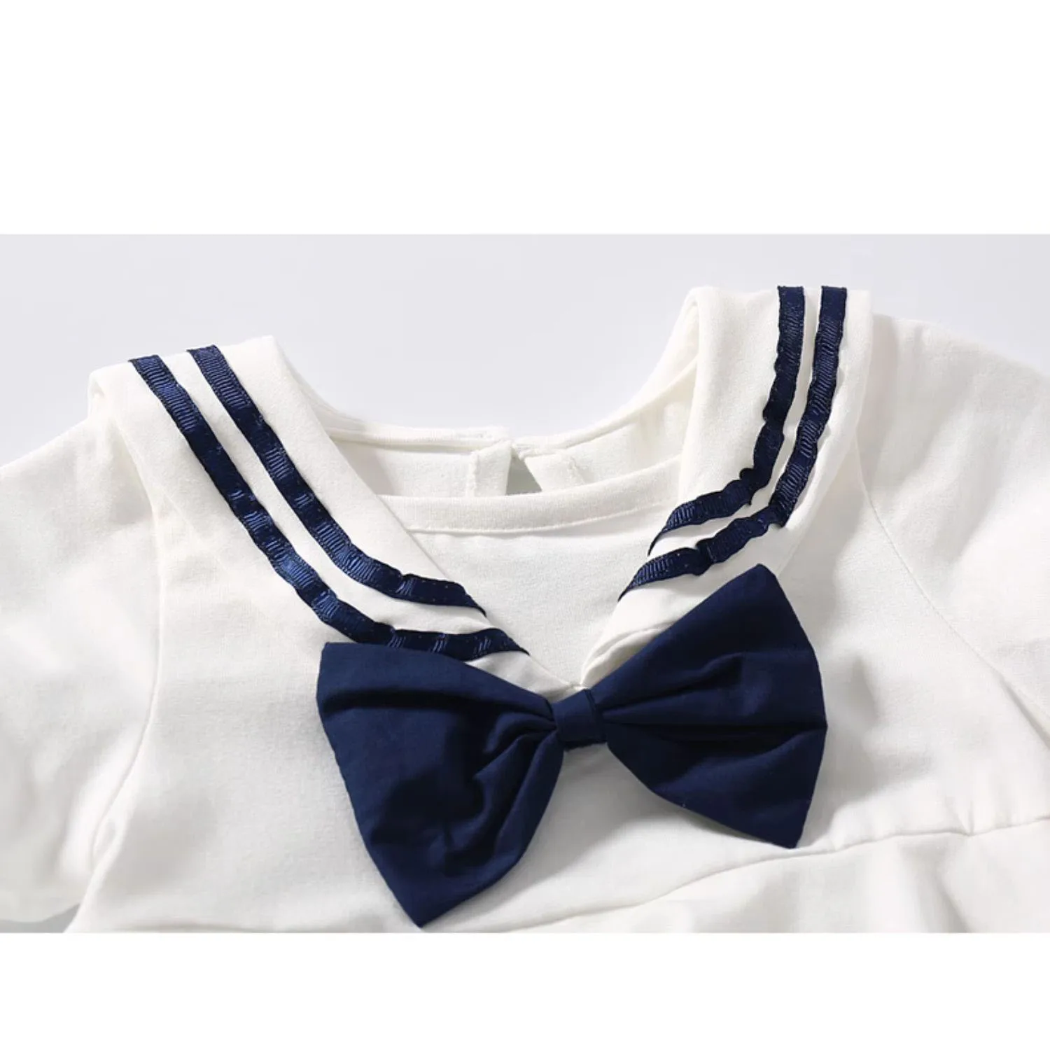 Baby Summer Thin Clothes Newborn Girl Onesies Covered Skirt Summer Harness Super Cute College Style baby rompers 3-6 month