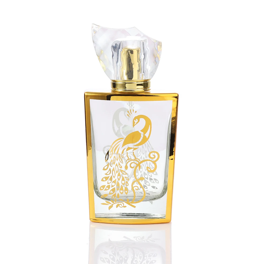 wholesale perfume 50ml bottle  luxury golden perfume bottle  perfume arabic bottle