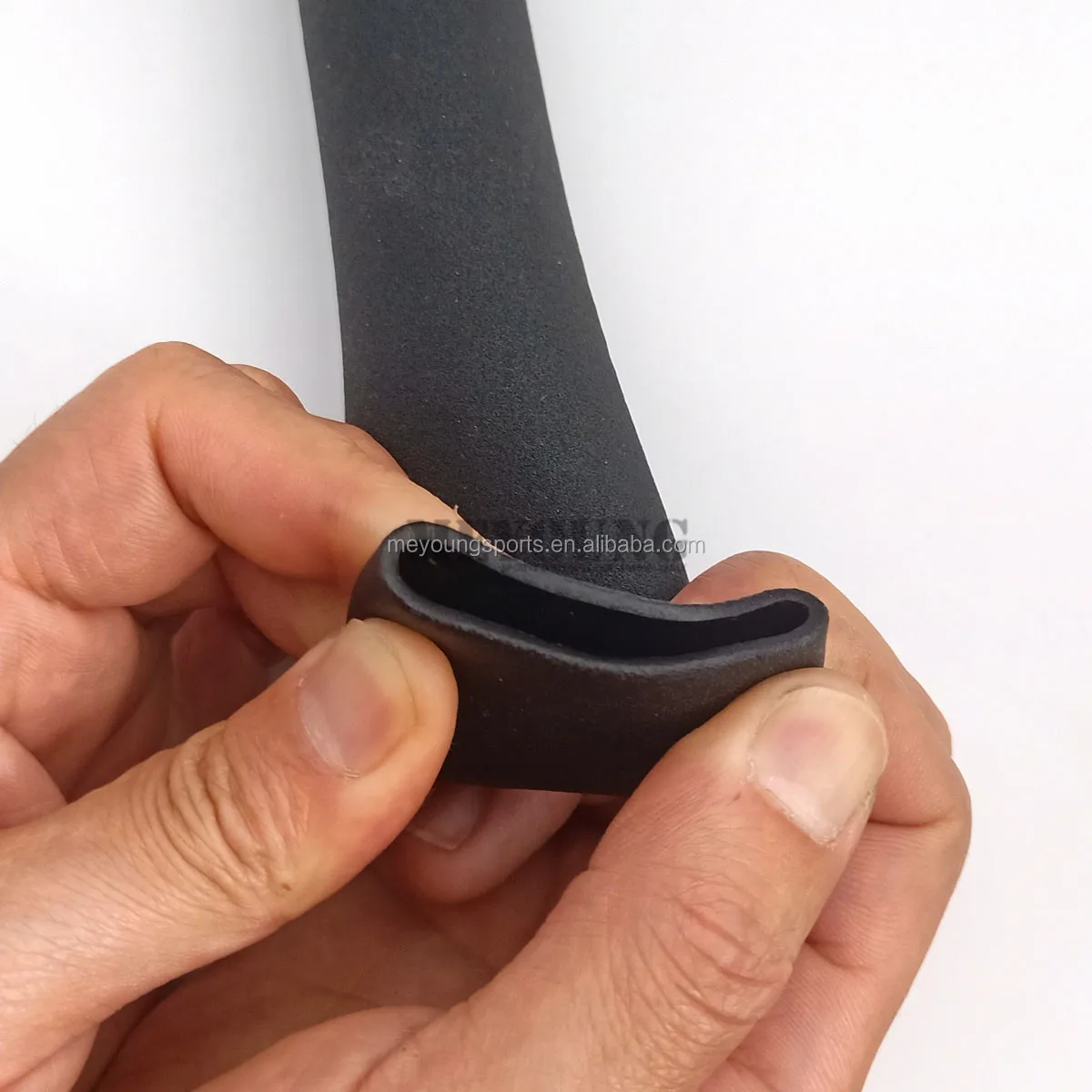 Soft PVC Closed End Rubber Grips Foam Handle Grips for 25mm Gym tube Exercise  Equipment Training