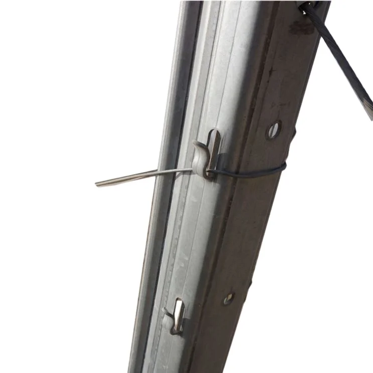 6fts Height Passion Fruit Kiwi Fruit Support Trellis Pillars  Galvanized Metal Poles For Orchard Vineyard Trellis Post