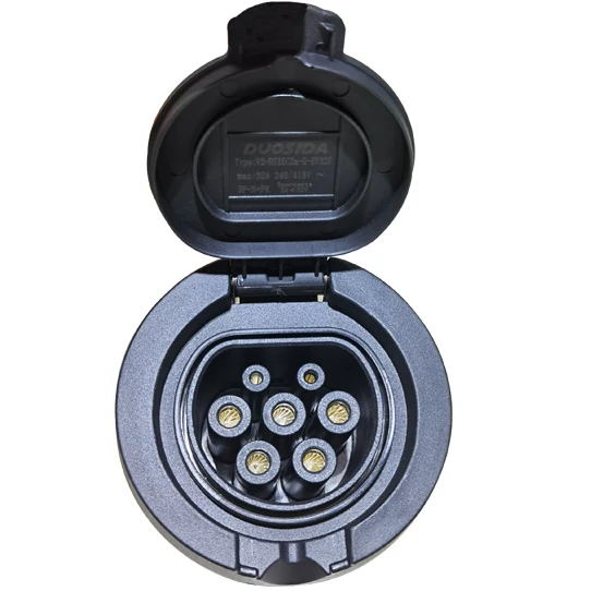 IEC 62196-2 розетка EVSE Side TUV CE сертификат защиты разъем 32A