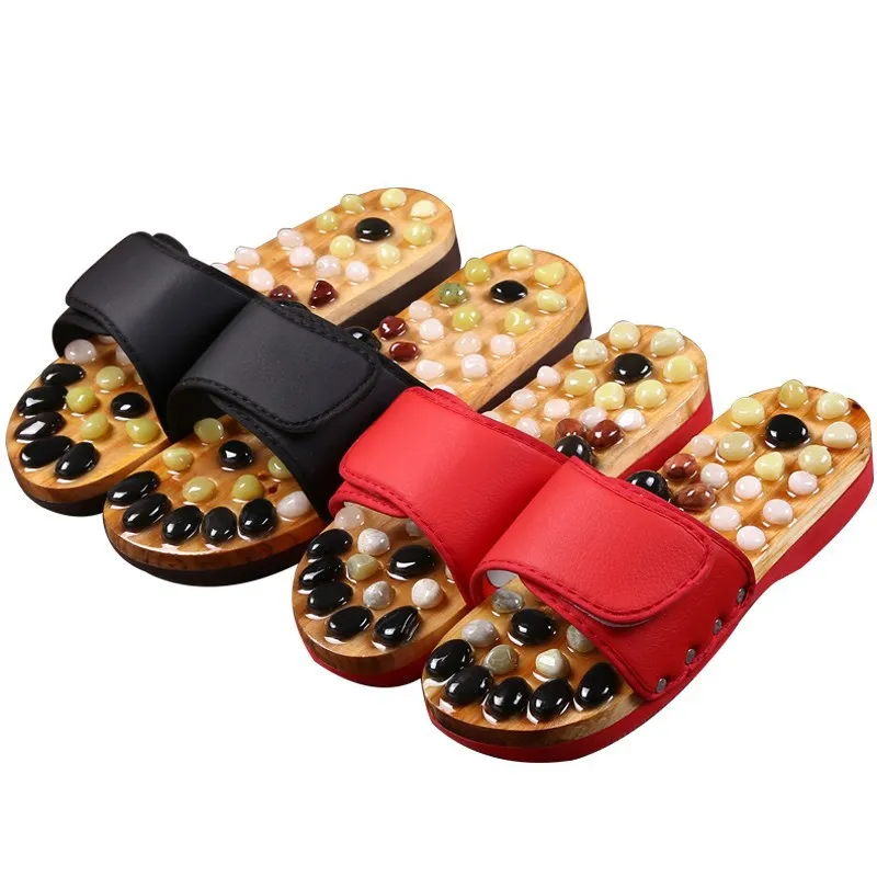
Therapeutic Reflexology Sandals Foot Acupoint Massage Shiatsu Arch Pain massage slipper 