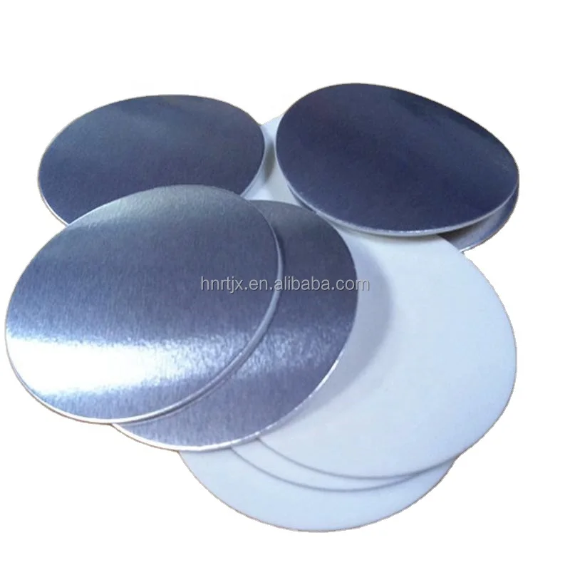 PET Aluminum Induction Bottle Cap Seal Liner with Logo