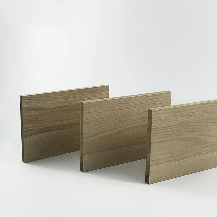 Wholesale High Quality Oak Carbonized Three -Layer Solid Wood Panels for Kitchen Cabinet