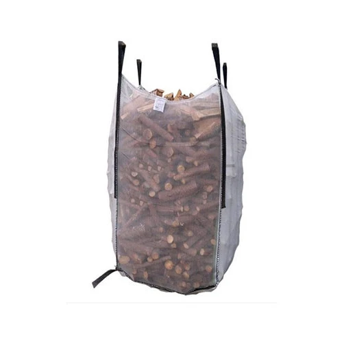 100% Pp Jumbo 1 ton big bag bags mesh big bag for firewood