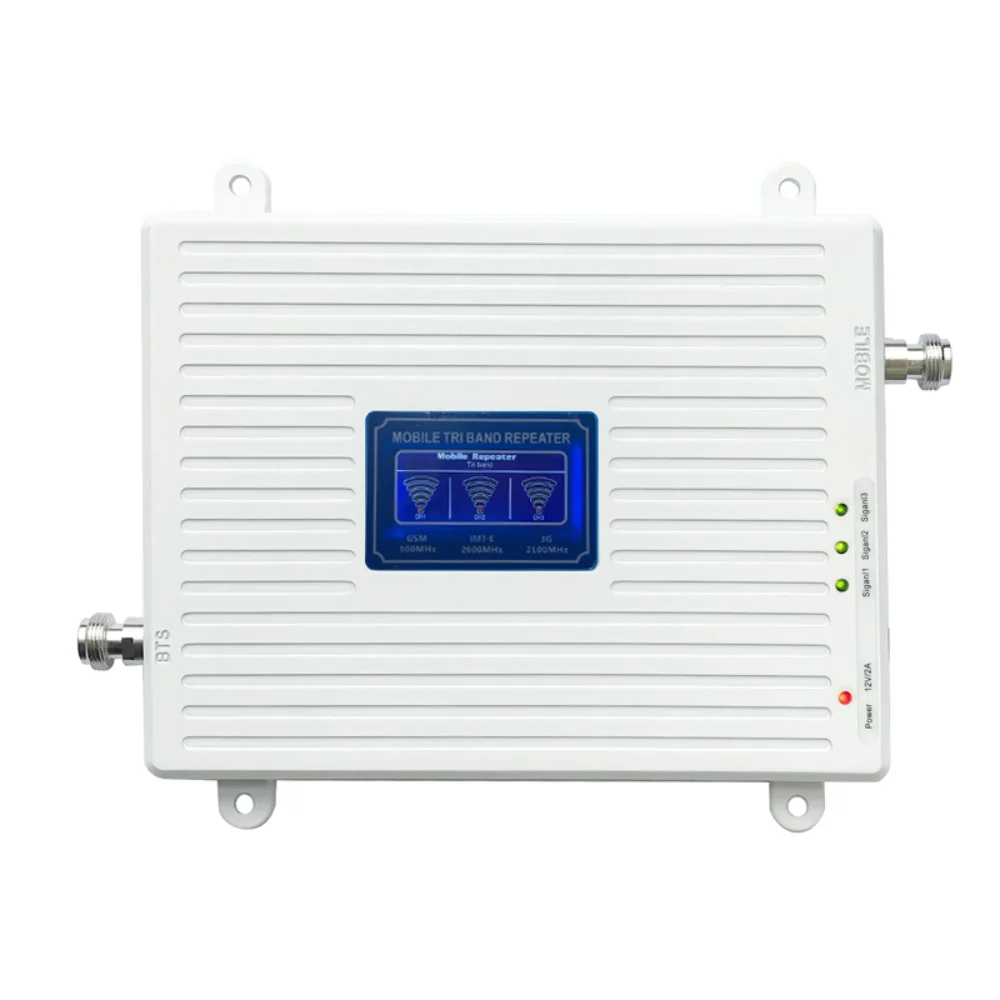  Трехдиапазонный сетевой усилитель HWATEL GSM DCS WCDMA 2G 3G 4G 1800 2100 МГц 3g 4g