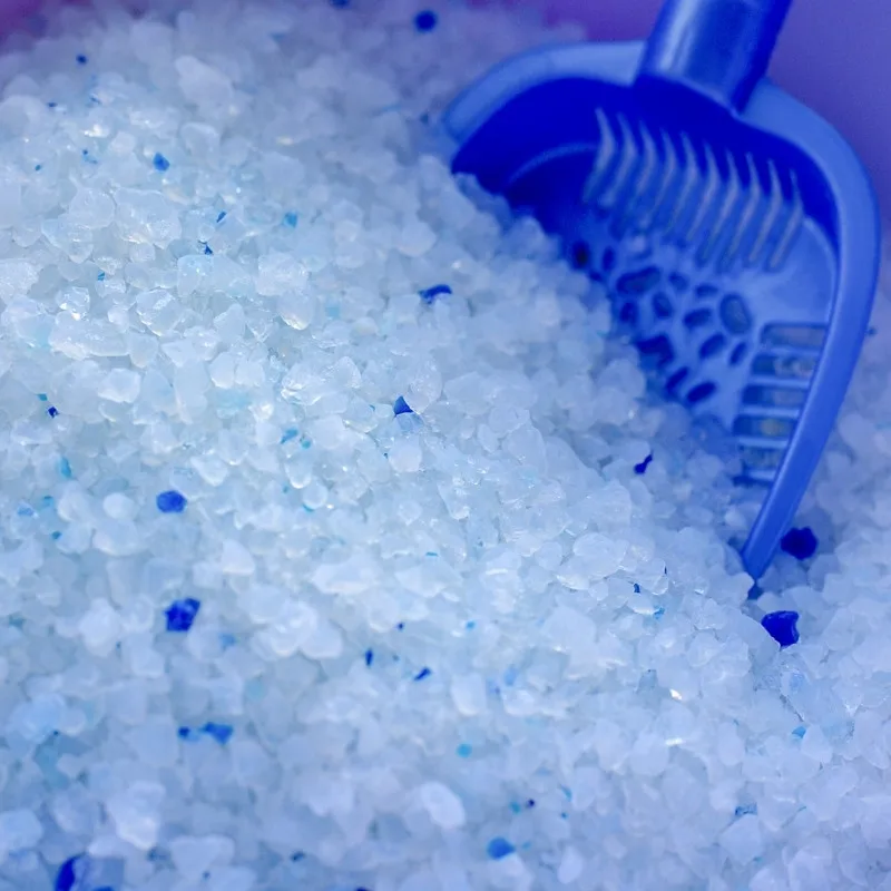 Lovepet 3.8L Silica Gel Crystal Cat Litter dust free White With 5% Blue Indicator Cat sand ARENA PARA GATOS