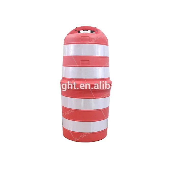 Traffic Drum Road Safety Reflective Crash Barrels/Drum with light