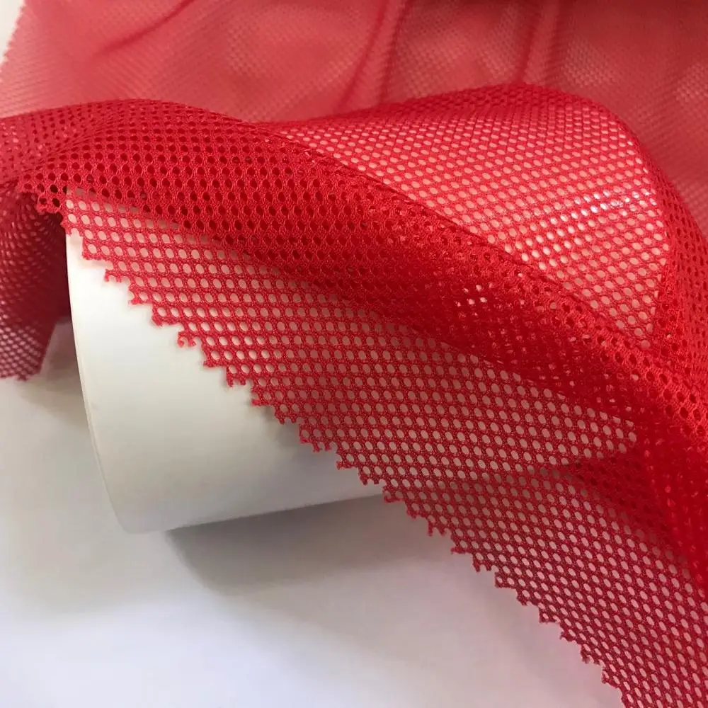 Customized colors 100% polyester tricot pique fabric Quick-drying breathable jersey fabric for basketball jersey/soccer jersey