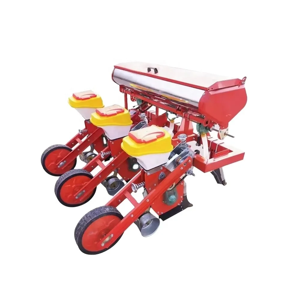Agricultural Tractor implemenst 3 rows maize seeder corn planter for sale