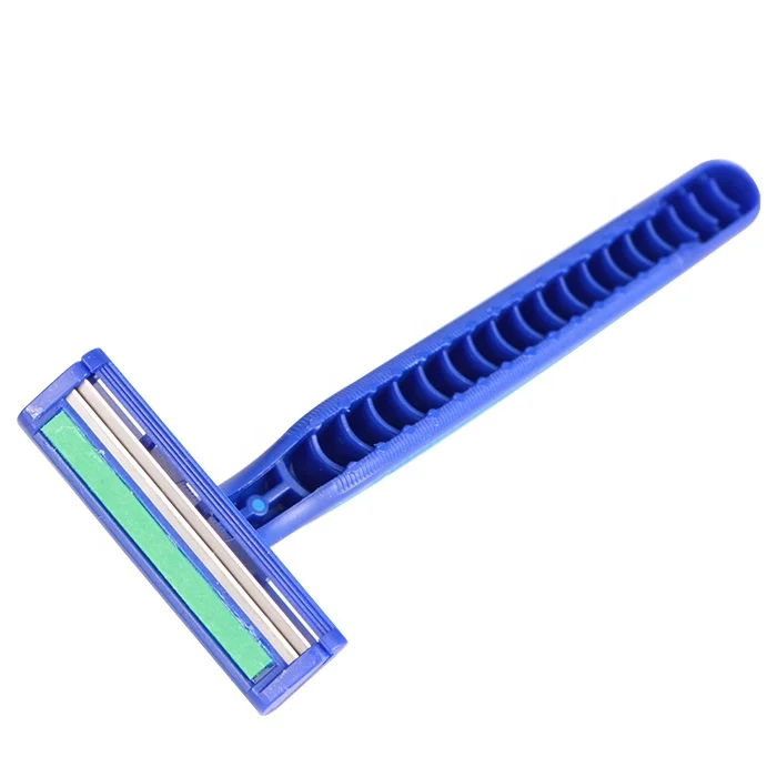 Gememe Shaver Twin Blade Shaving Stick Disposable Razor Shavette Razor