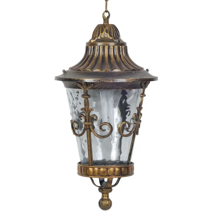 Европейский стиль, оптовая продажа, низкая цена, хорошее качество, E27 керамическая розетка, наружная алюминиевая IP44 Подвесная лампа от Guzhen Zhongshan