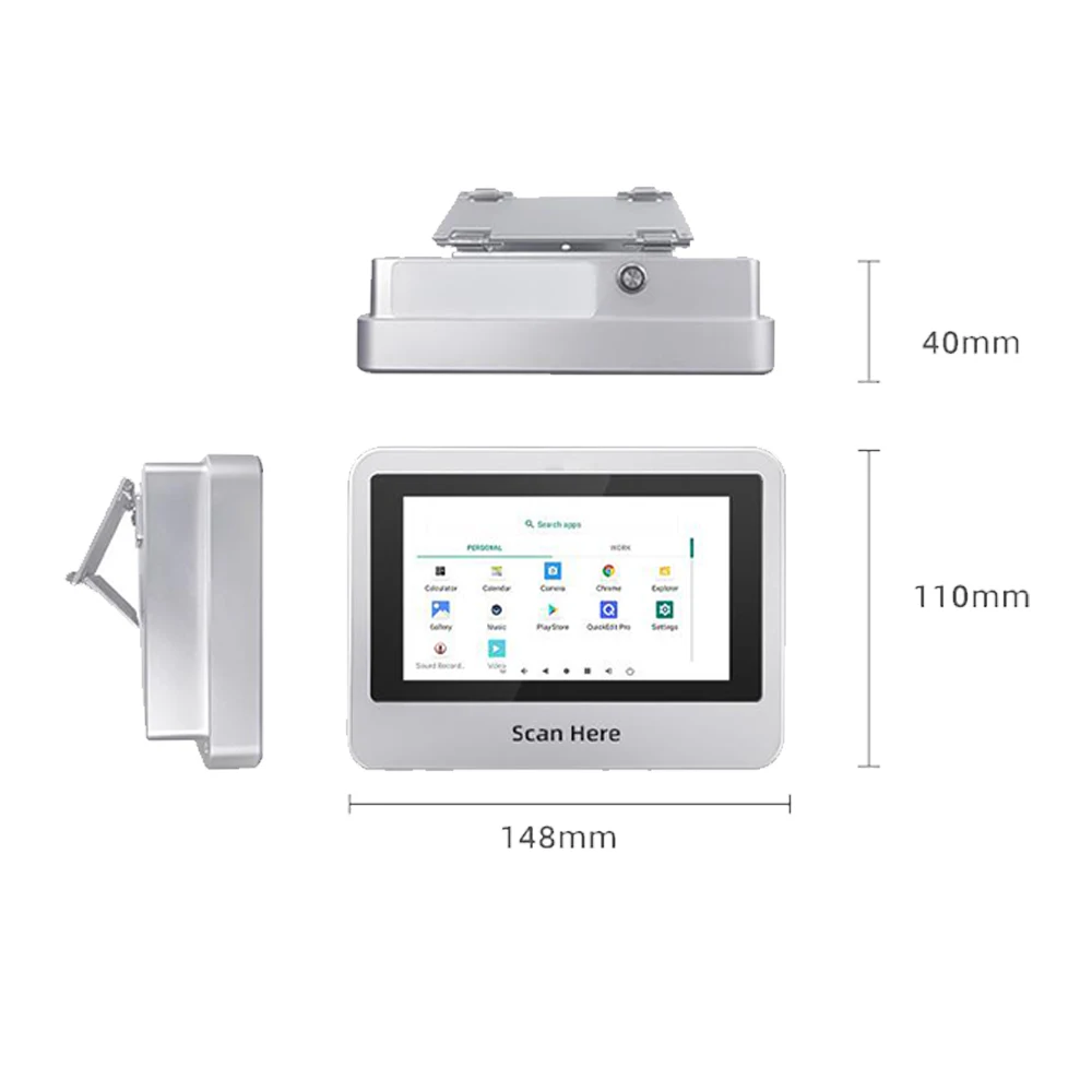 BT4.0 64GB Android Machine Price Checker Barcode Scanner Manufacturer ER200