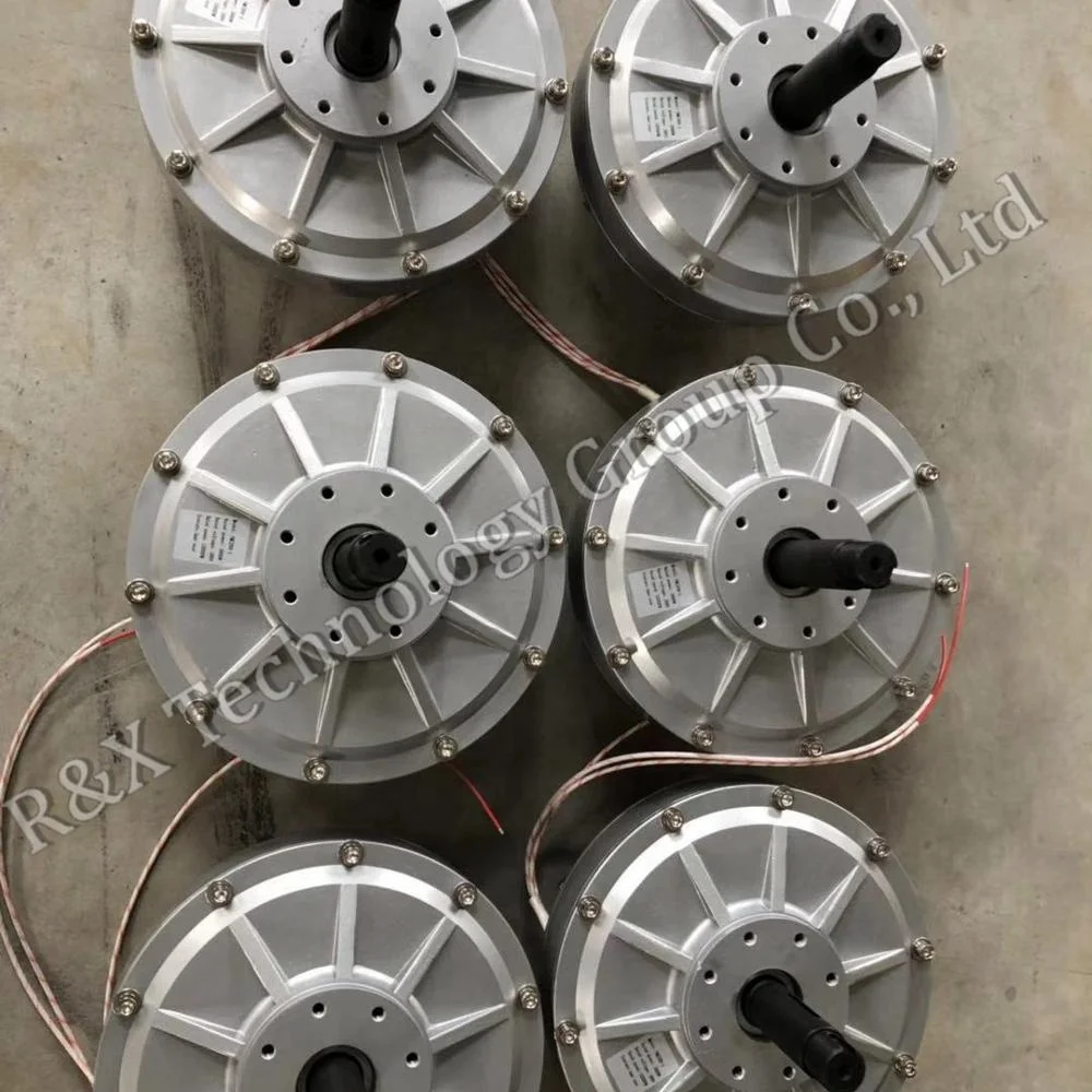 Изготовленный На Заказ 5kw 2000 об/мин, коррозийных свойствах, диск 3-х фазный тихий свободной энергии электрической энергии с низкими оборотами и магнитом, работающий от постоянного тока Генератор переменного тока