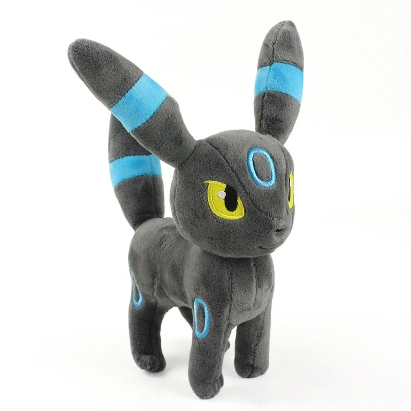 23cm Anime Eevee Shiny Umbreon Plush Toys Soft Stuffed Peluche Doll Birthday Gifts