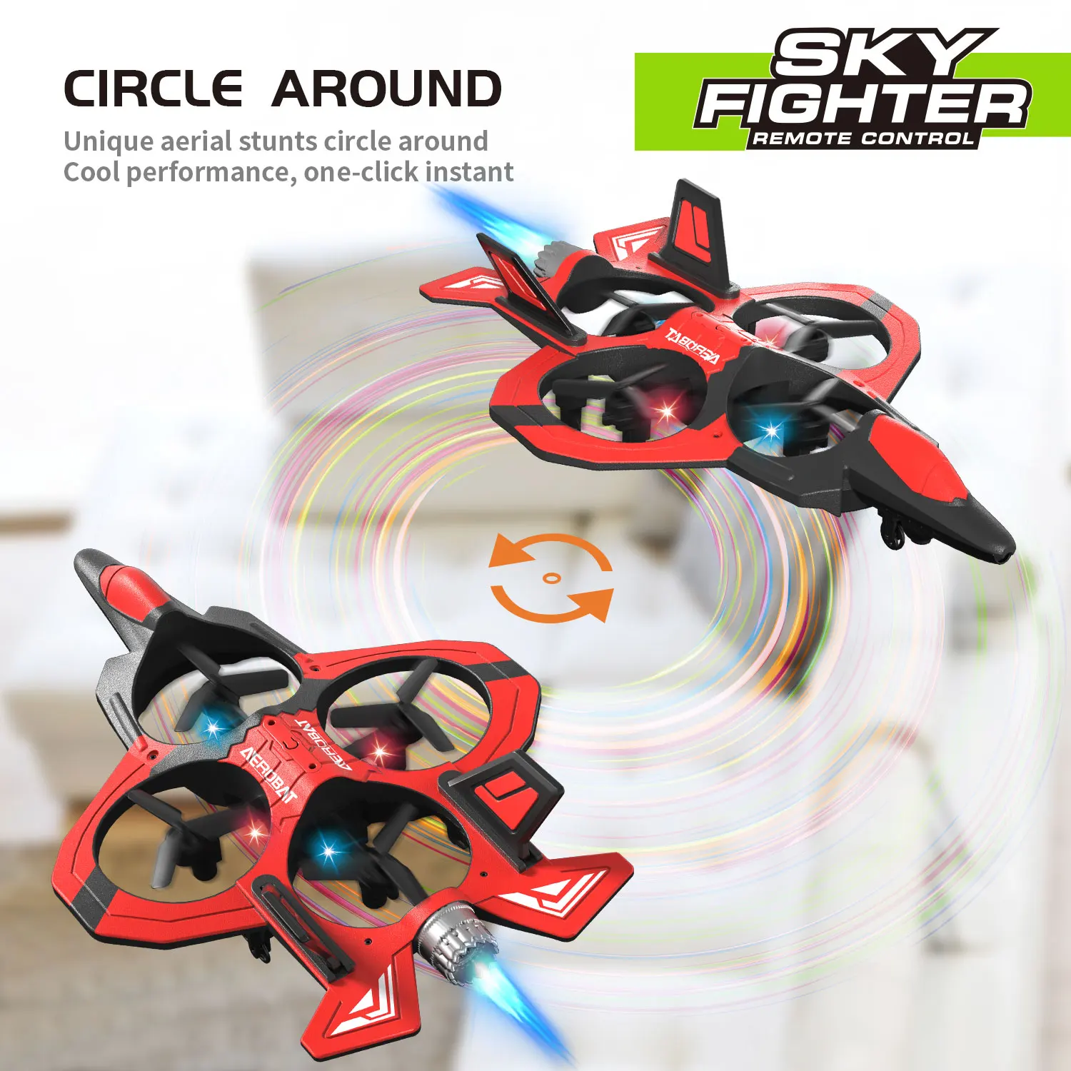 Hot Selling Altitude Hold 2.4G RC R/C Aircraft EPP Foam Glider Hobby Quadcopter Toy JET Plane USB Charger RC Plane with Light