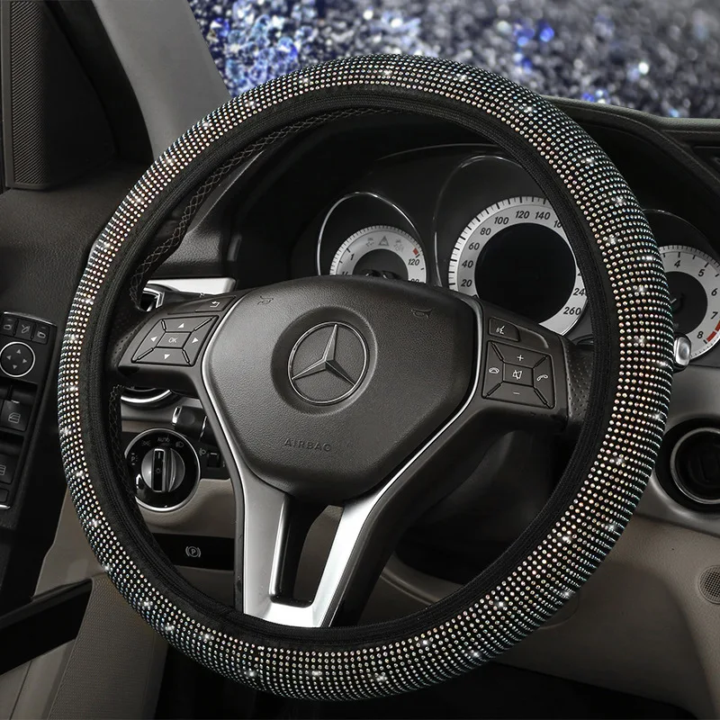 Универсальный чехол на руль для автомобиля Bling Women