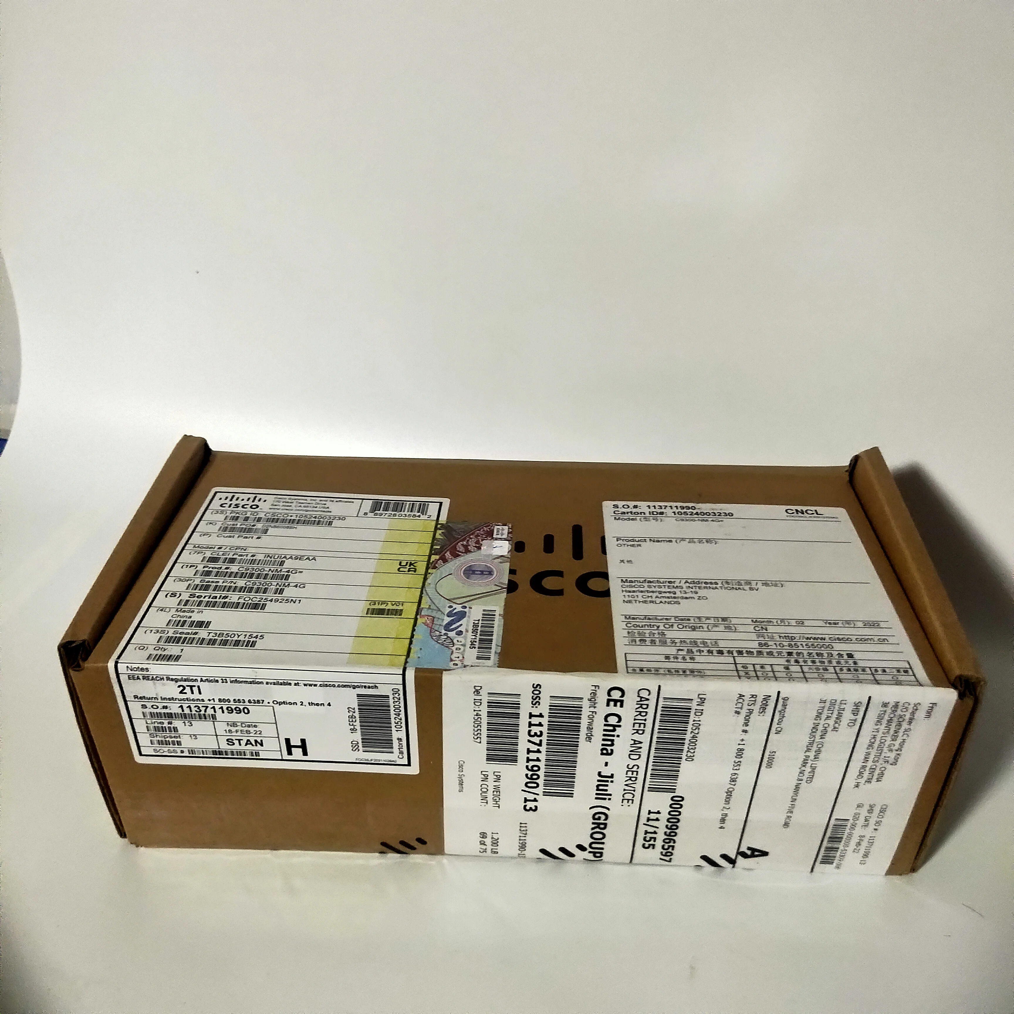 CISCOCatalyst 9300 4 x 1GE  Network Module C9300-NM-4G