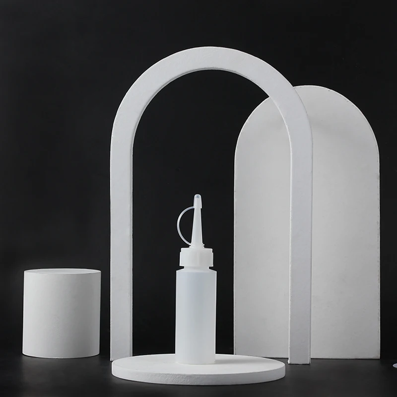 Wholesale Plastic Available 70ml HDPE Needle Tip Plastic Dropper sauce squeeze bottles condiment