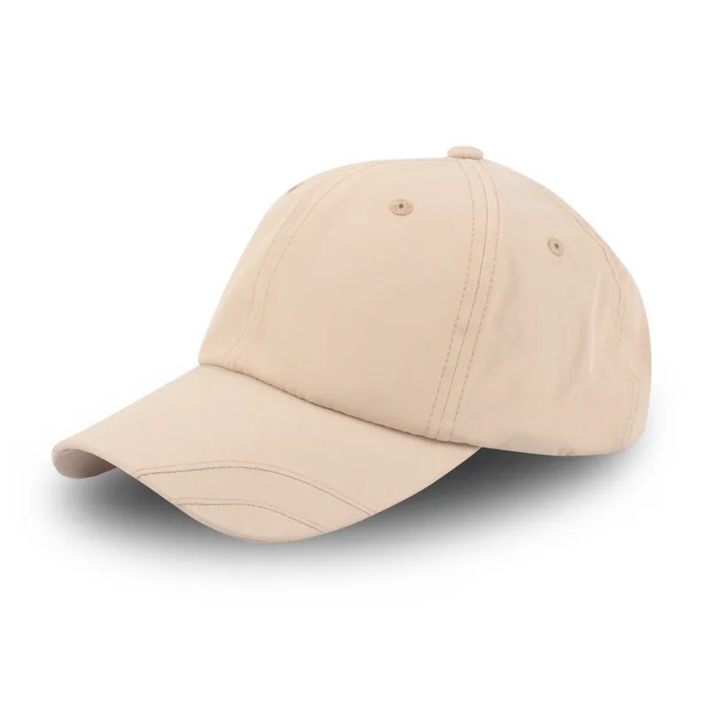 quick dry cool feeling polyester light weight sport baseball cap for outdoor sport UV protection sun visor hat