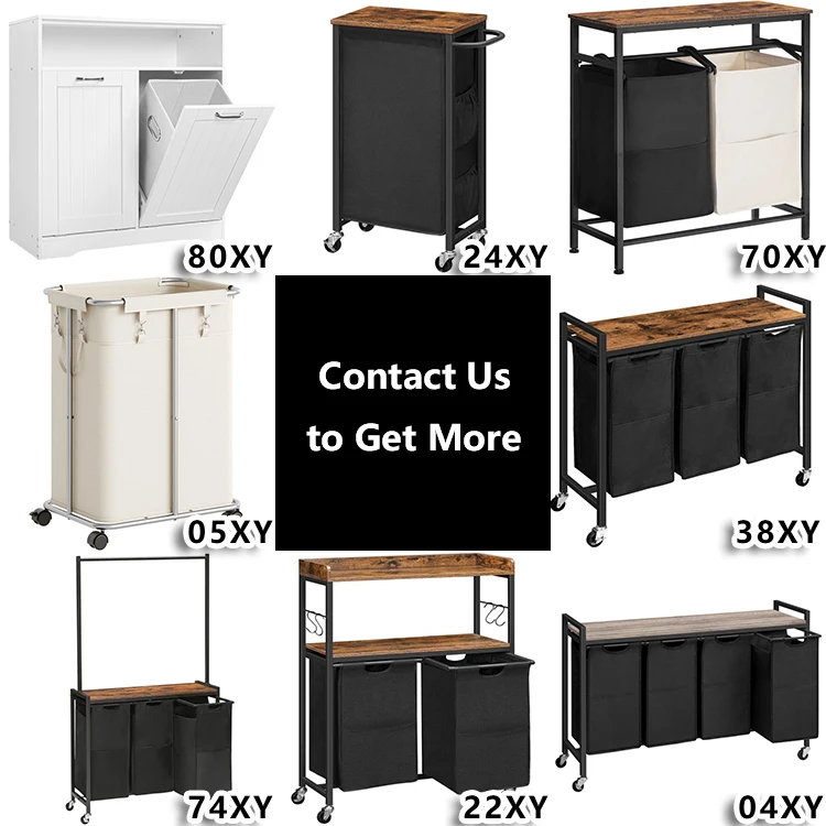 Wholesale Laundry Baskets, HOOBRO Brand Laundry Hamper Sorter for Clothes, Washing Basket Dirty Clothes Laundry Cart