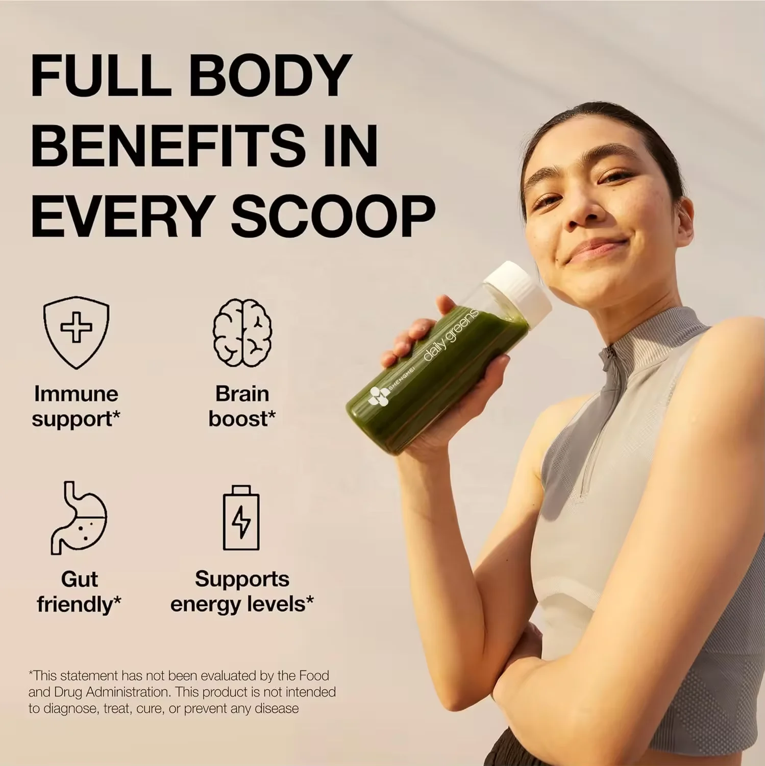 High Quality Dietary Supplement Organic Green Superfoods Blend Private Label Super Greens Vegetable Powder With Digestive