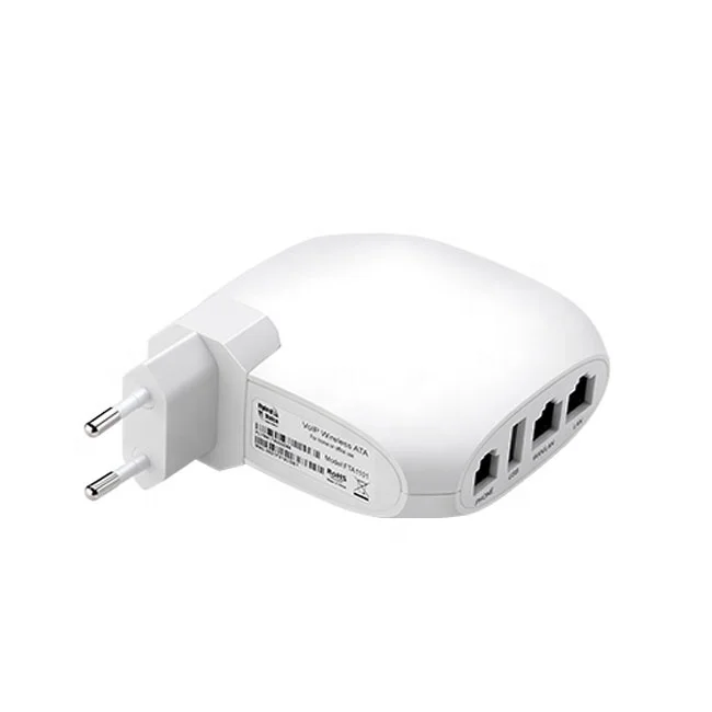 FlyingVoice Portable Wireless VoIP Adapter FTA1101 With one FXS port, one LAN port, one WAN port and one USB port
