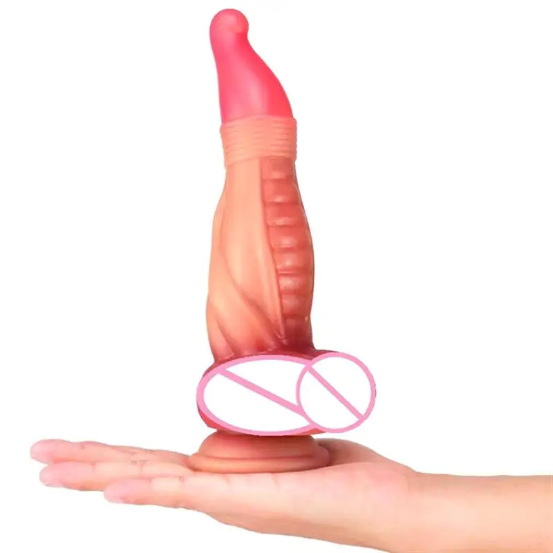 MOGlovers Adult Products Wholesale Small Straw Hat Gradient Color Special-shaped Dildo